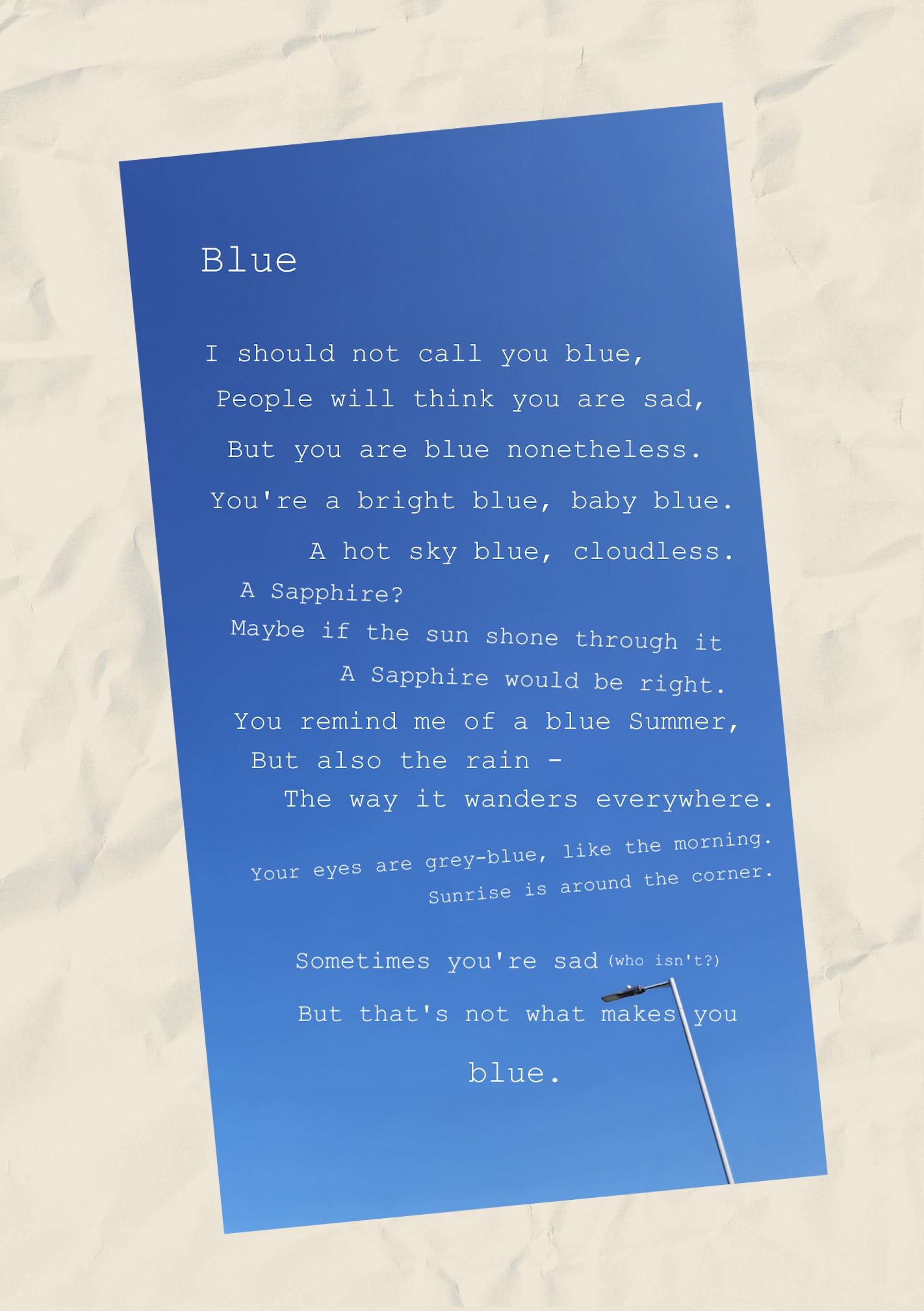 Gardens - Poetry Zine.