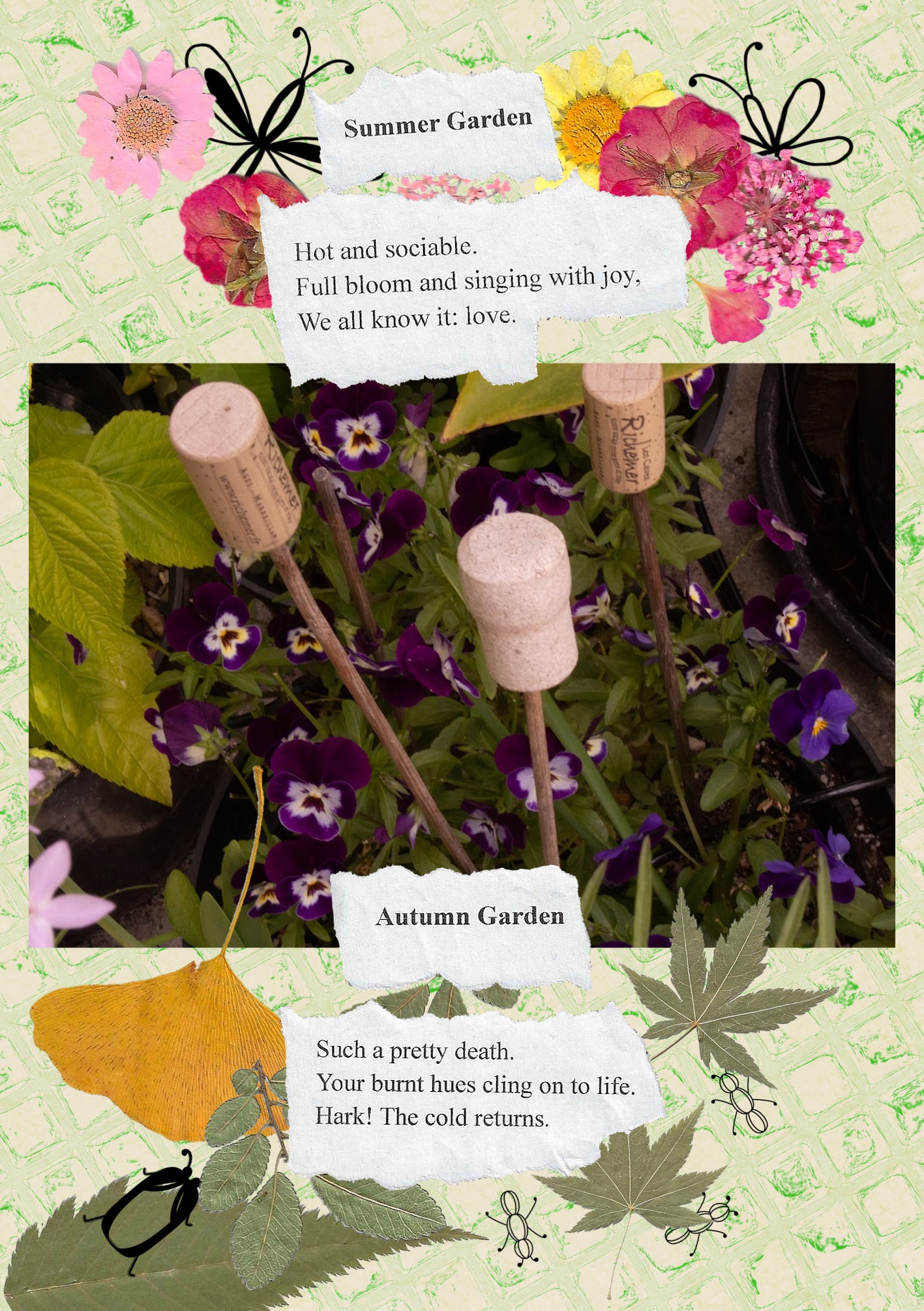 Gardens - Poetry Zine.